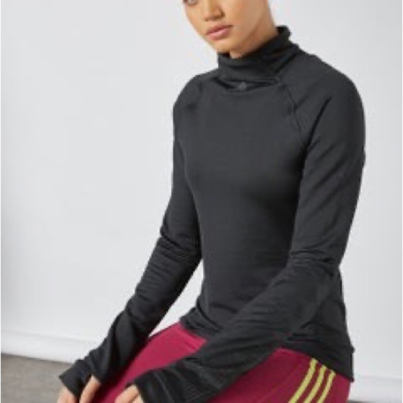 NWT Adidas Women's T-shirt adidas COLD.RDY Mock-Neck Long Sleeve Training - Picture 1 of 5